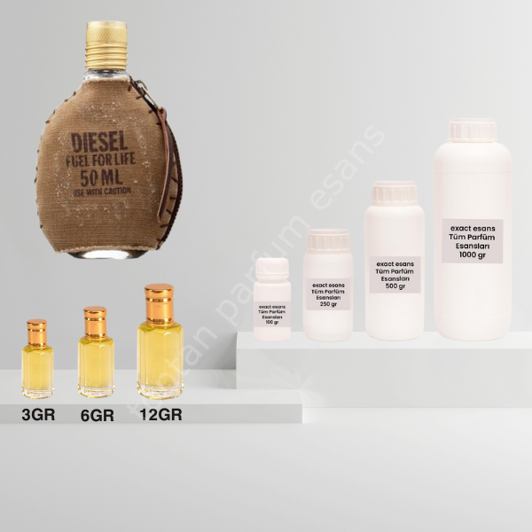 E15 Dıesel Fuel Foru Life Erkek Toptan Parfüm Esansı
