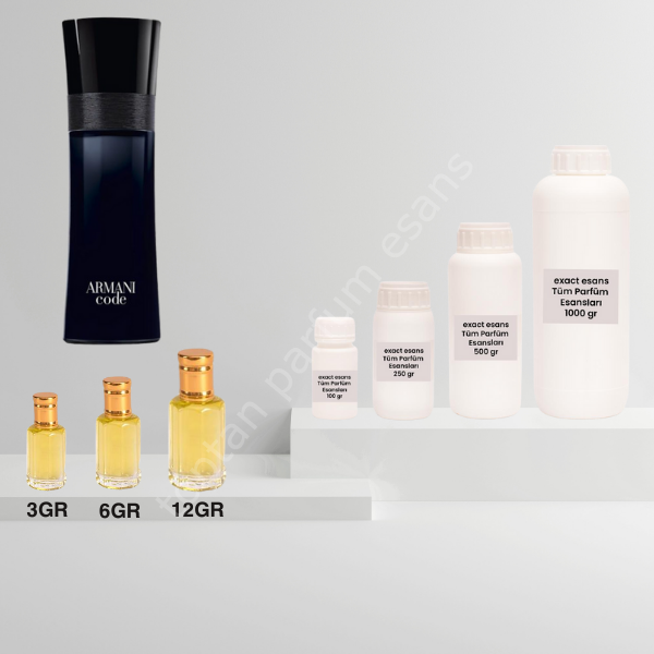 E22 Armani Black Code Erkek Toptan Parfüm Esansı