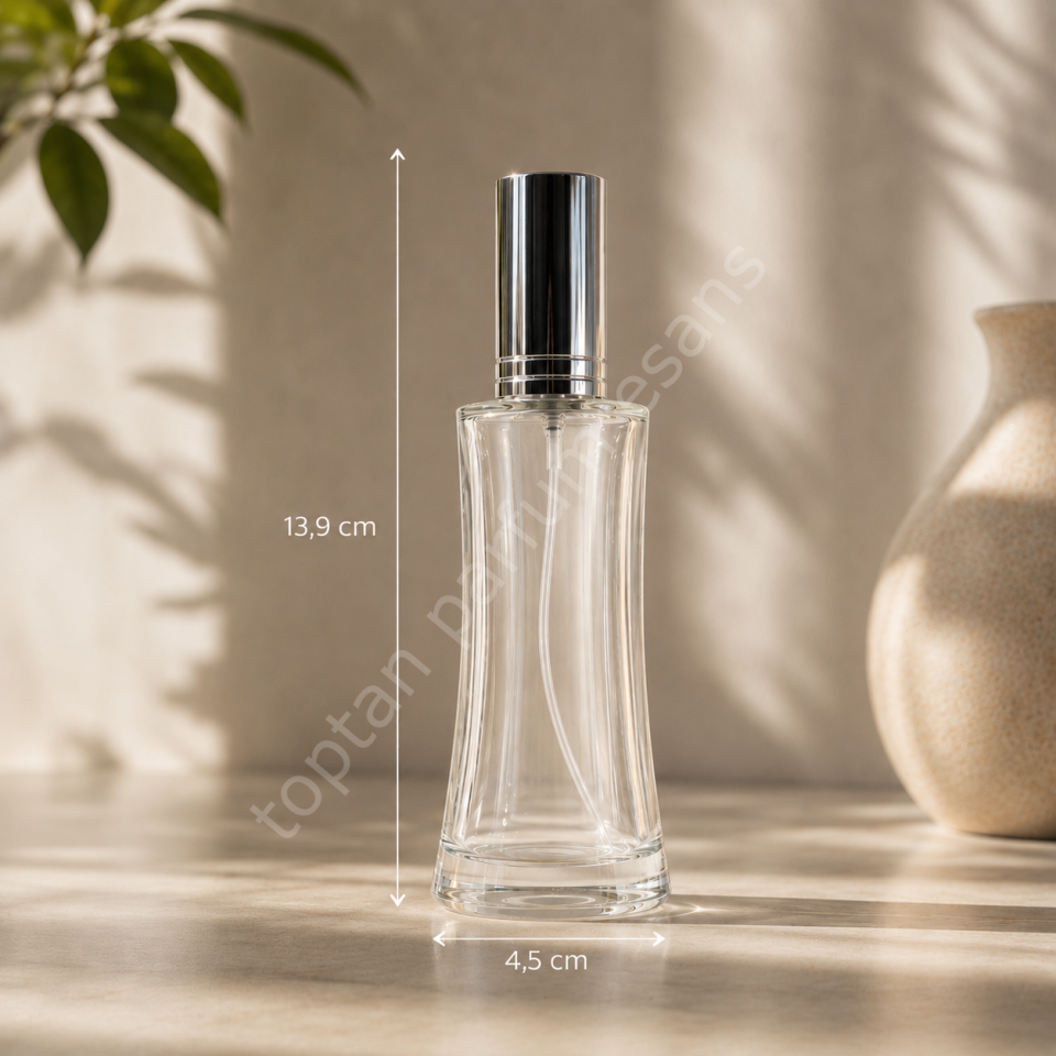 Vidalı Boş Parfüm Şişesi 50ml