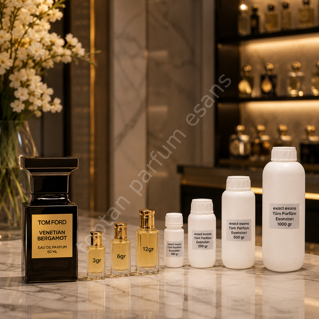 E134 Tom Ford Venatian Bergamot Erkek Toptan Parfüm Esansı