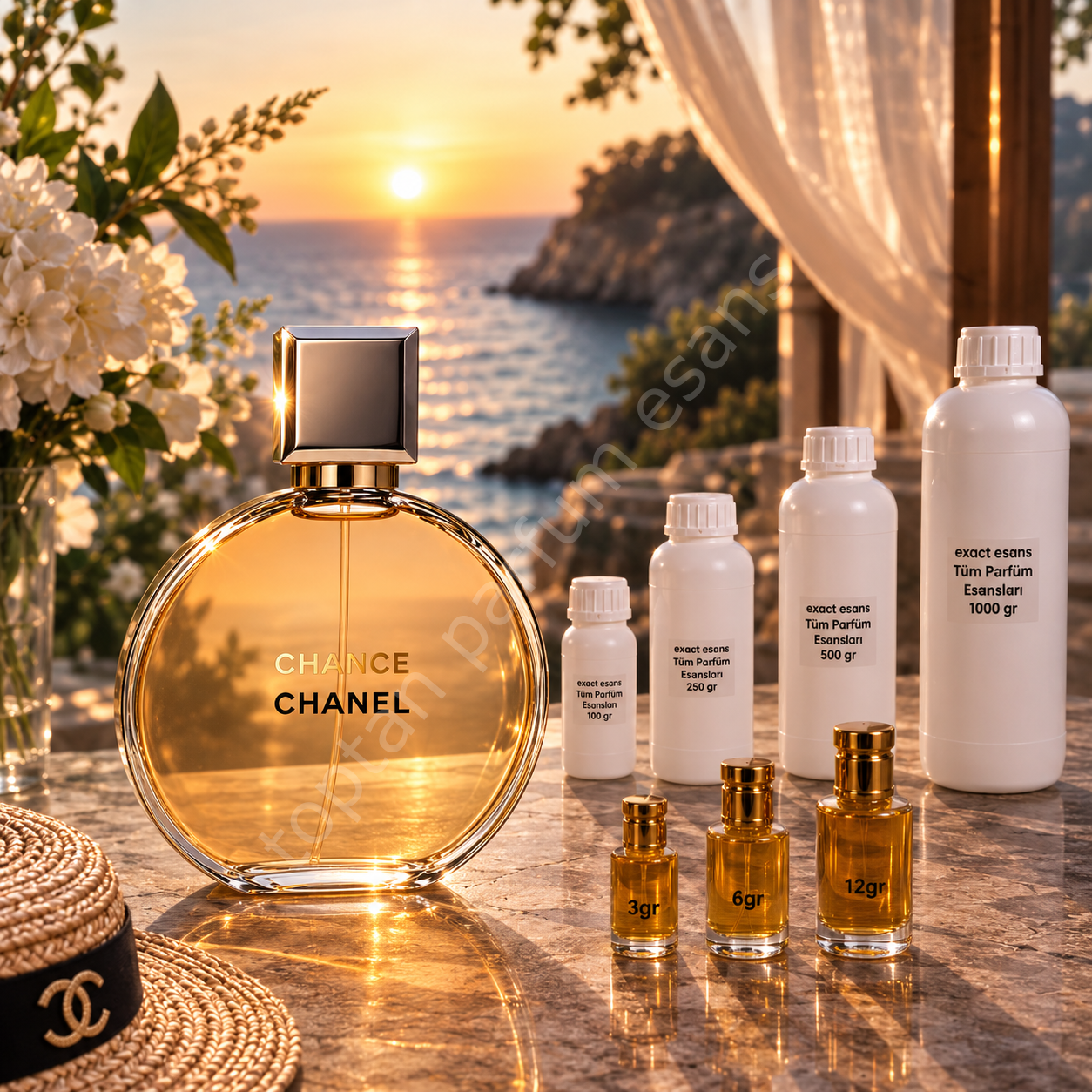 K15 Chanel Chance Kadın Toptan Parfüm Esansı