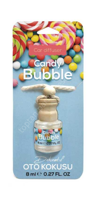 Toptan Candy Bubble İpli Oto Kokusu